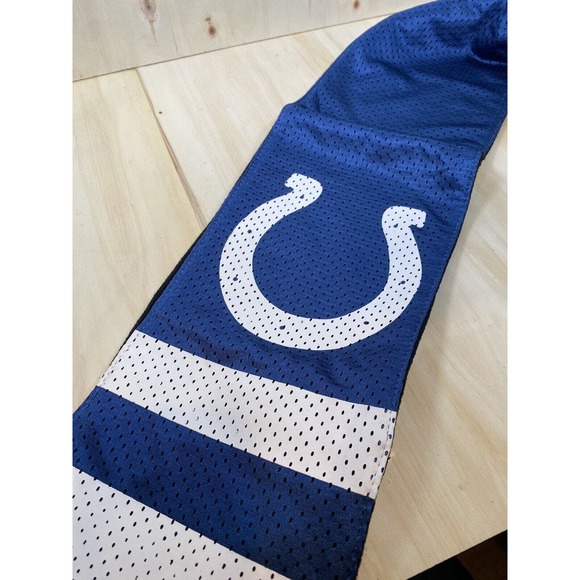 Indianapolis Colts NFL Football Jersey Scarf‎ Hidden Pocket Lined NWT Licensed - Picture 4 of 7